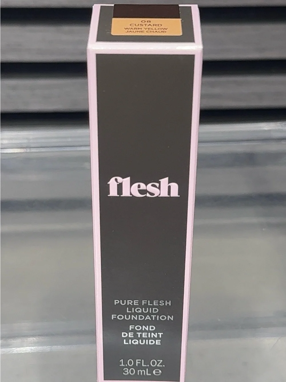 Flesh Pure Flesh Liquid Foundation - Custard (Warm Yellow)